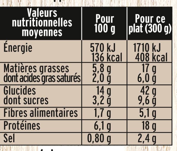Fleury Michon Courgettes farcies & semoule méridionale packshot
