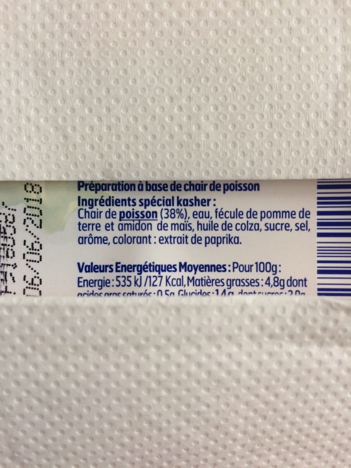 Open Food Facts Stick Surimi Fleurymichon packshot