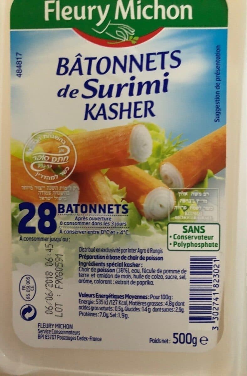 Fleury Michon Surimi packshot
