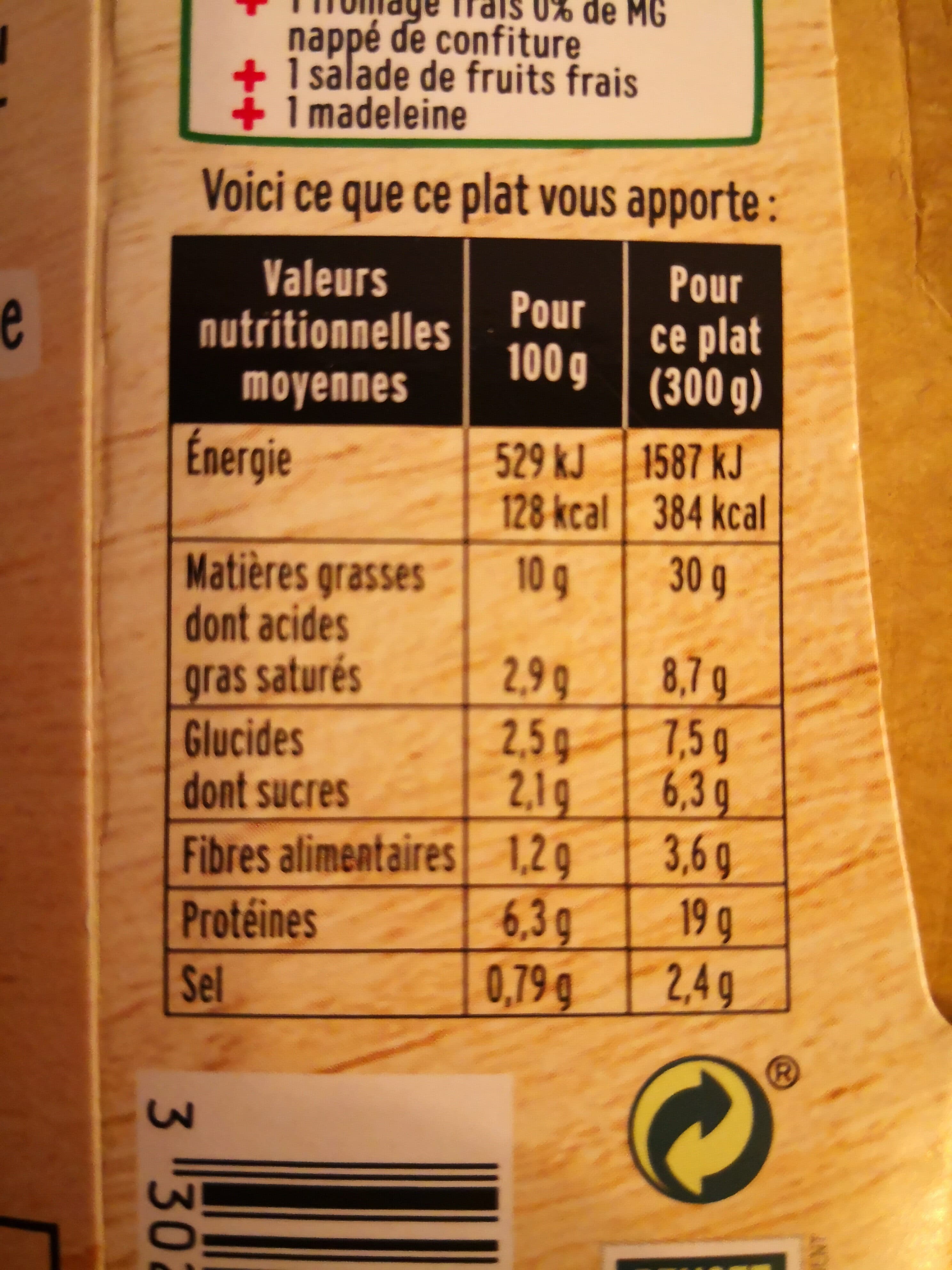 Fleury Michon Moussaka Boeuf et Aubergines packshot