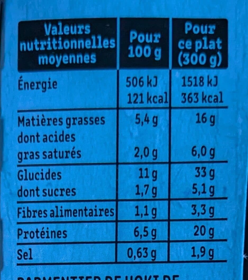 Fleury Michon Parmentier de Poisson à la Ciboulette packshot