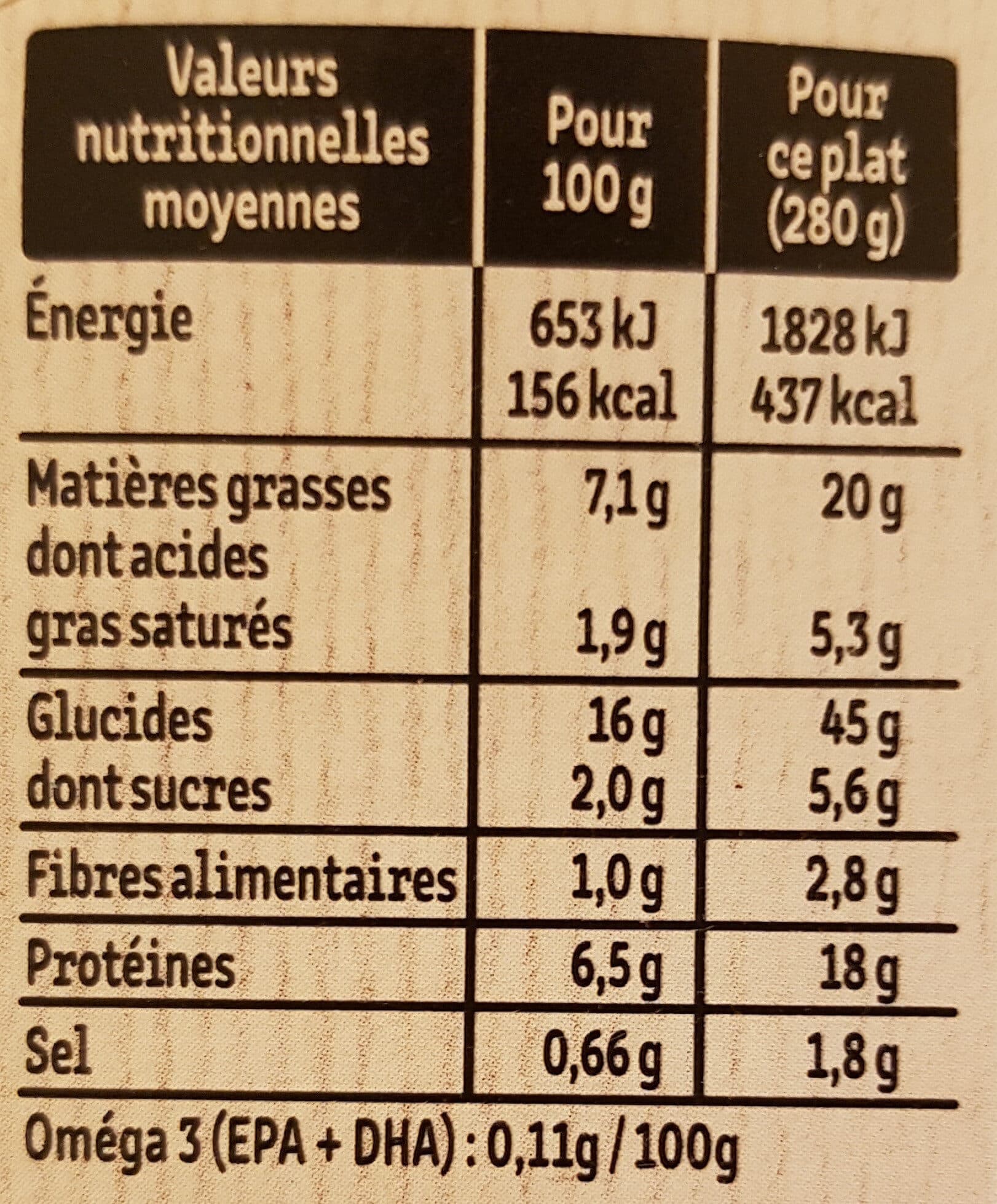 Fleury Michon Tagliatelles au saumon à la crème ciboulette packshot