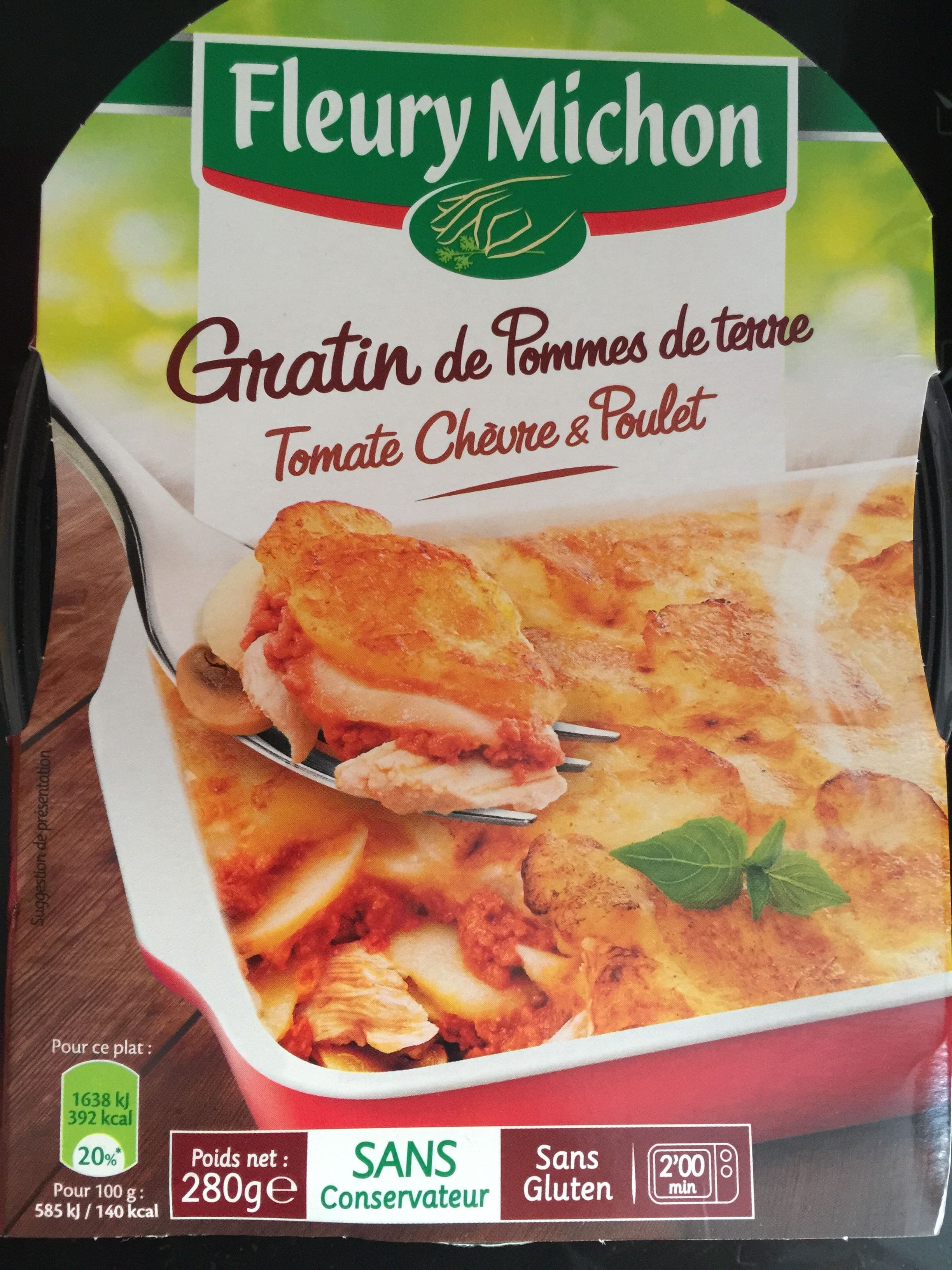 Fleury Michon Gratin de pommes de terre packshot