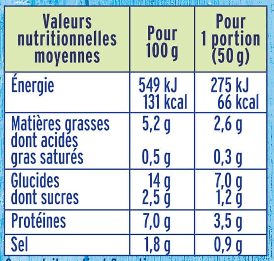 Fleury Michon Le surimi râpé packshot