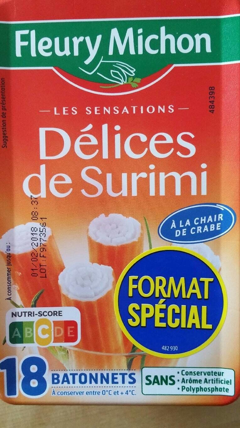 Fleury Michon Délices de Surimi packshot