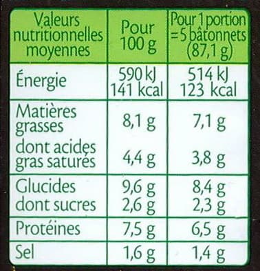 Fleury Michon le Gourmand Saumon (14 Bâtonnets) packshot