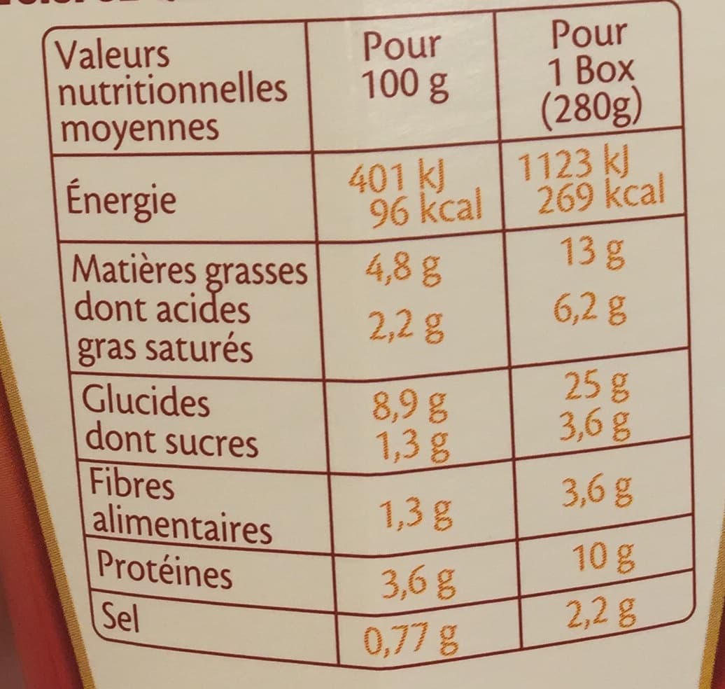 Fleury Michon Box Lyonnaise packshot