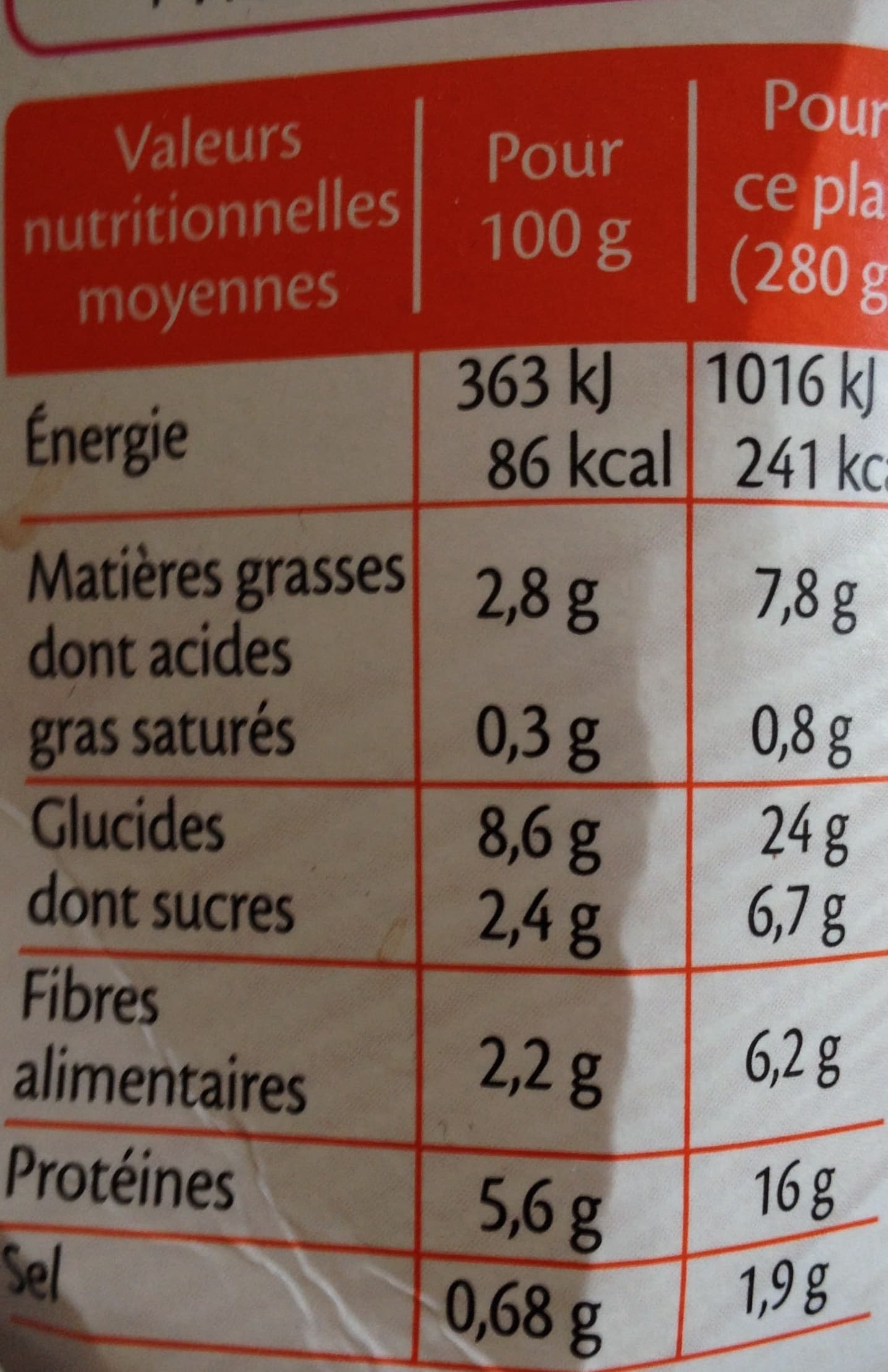 Fleury Michon Colin d'Alaska, boulgour et légumes à la provençale packshot