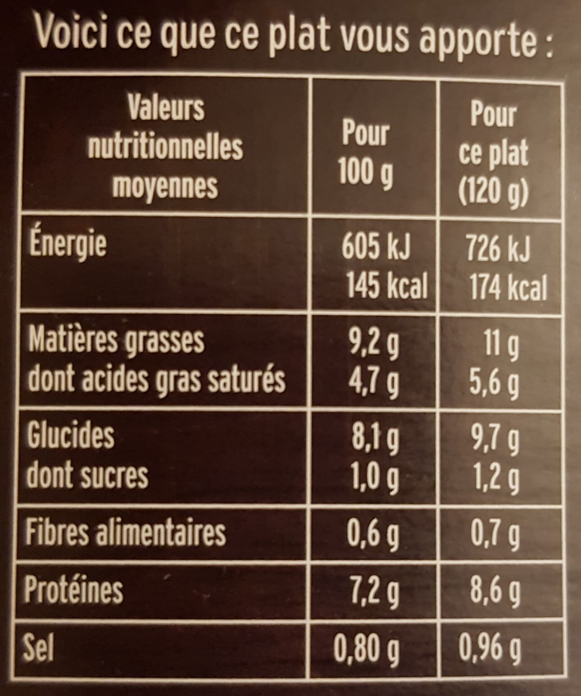 Fleury Michon Cassolette Crabe aux Épices et Crozets de Savoie packshot