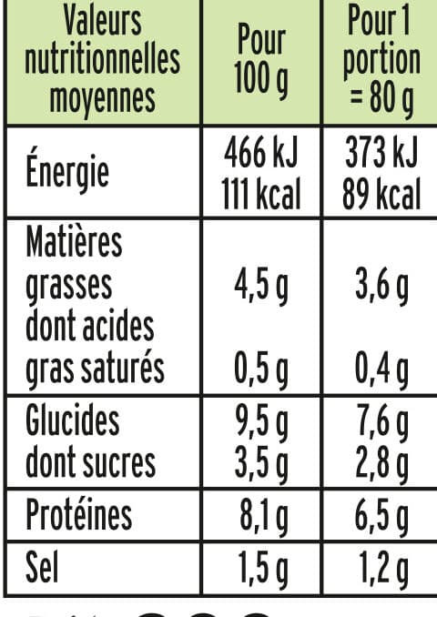 Fleury Michon Le Moelleux packshot