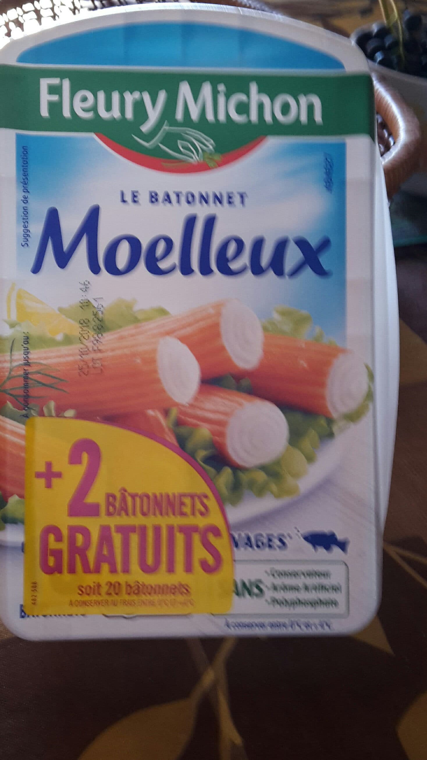 Fleury Michon Bâtonnets Moelleux packshot