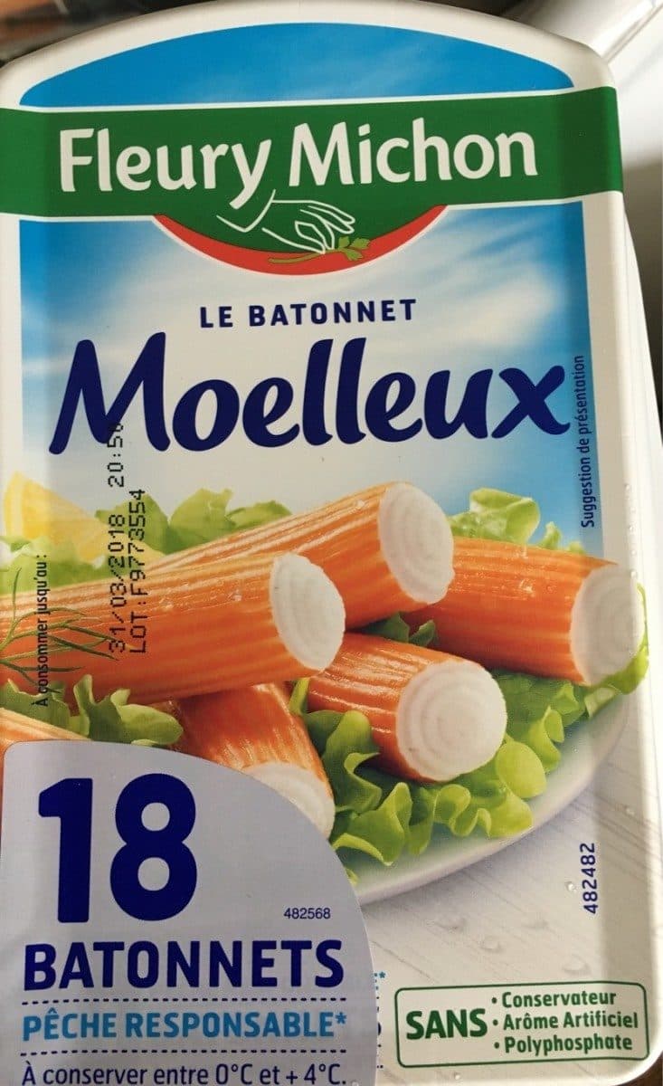 Fleury Michon Le batonnet moelleux packshot