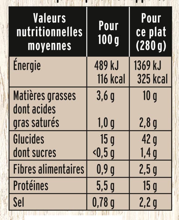 Fleury Michon Poulet Rôti et Riz à la Moutarde à l'Ancienne packshot