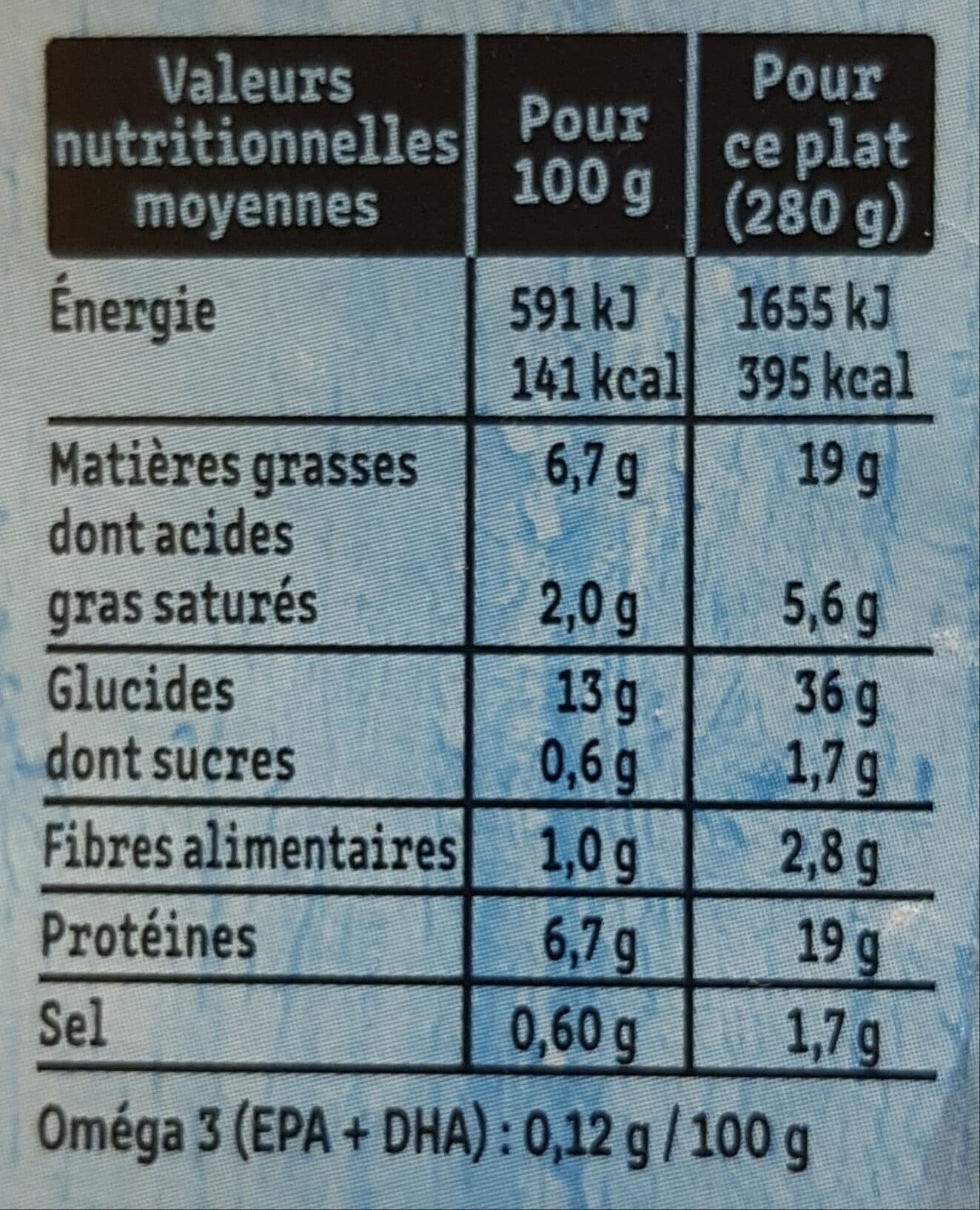 Fleury Michon Risotto au saumon & épinards à la crème packshot
