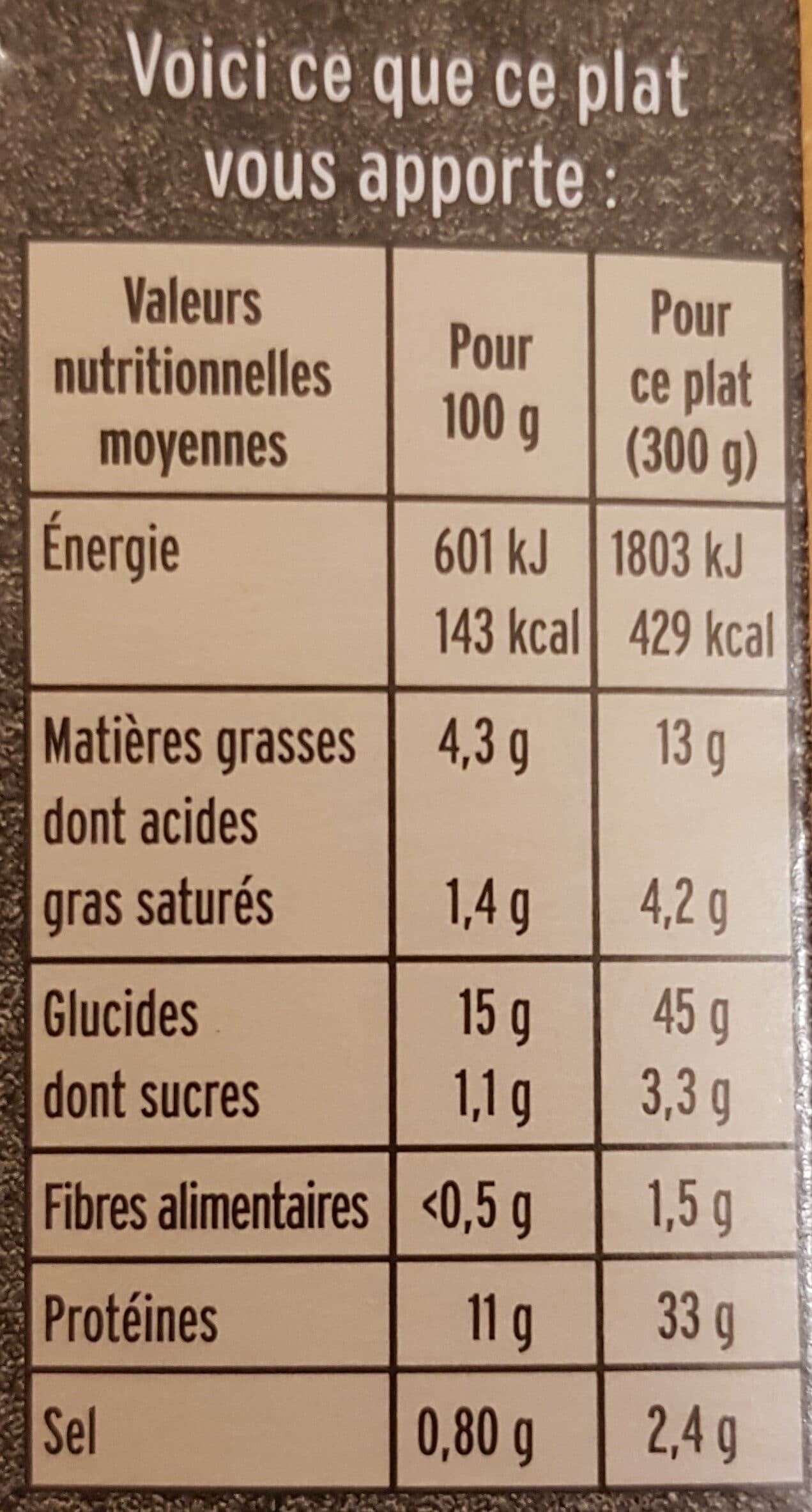 Fleury Michon L'Escalope de Poulet à la Crème, Champignons et Riz packshot