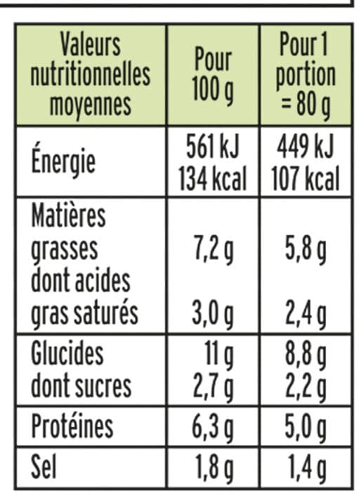 Fleury Michon Le Coeur Frais - Ail et Fines herbes packshot