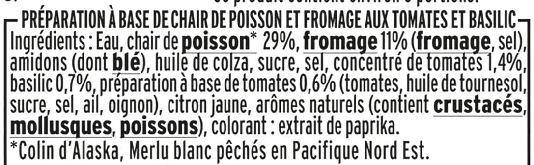 Fleury Michon Le Coeur Frais Provençal - 14 Bâtonnets packshot
