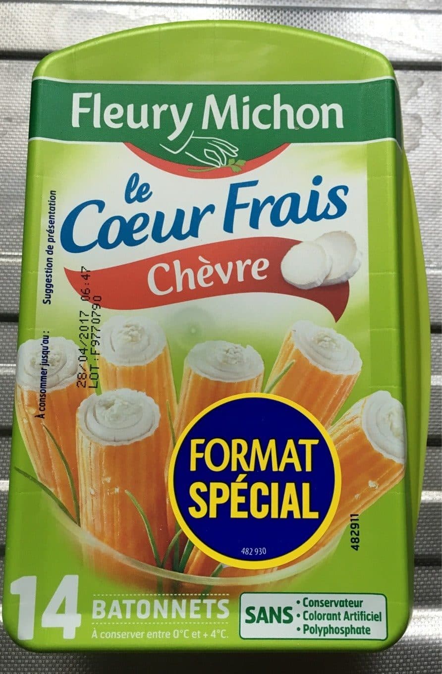 Fleury Michon Surimi chèvre packshot