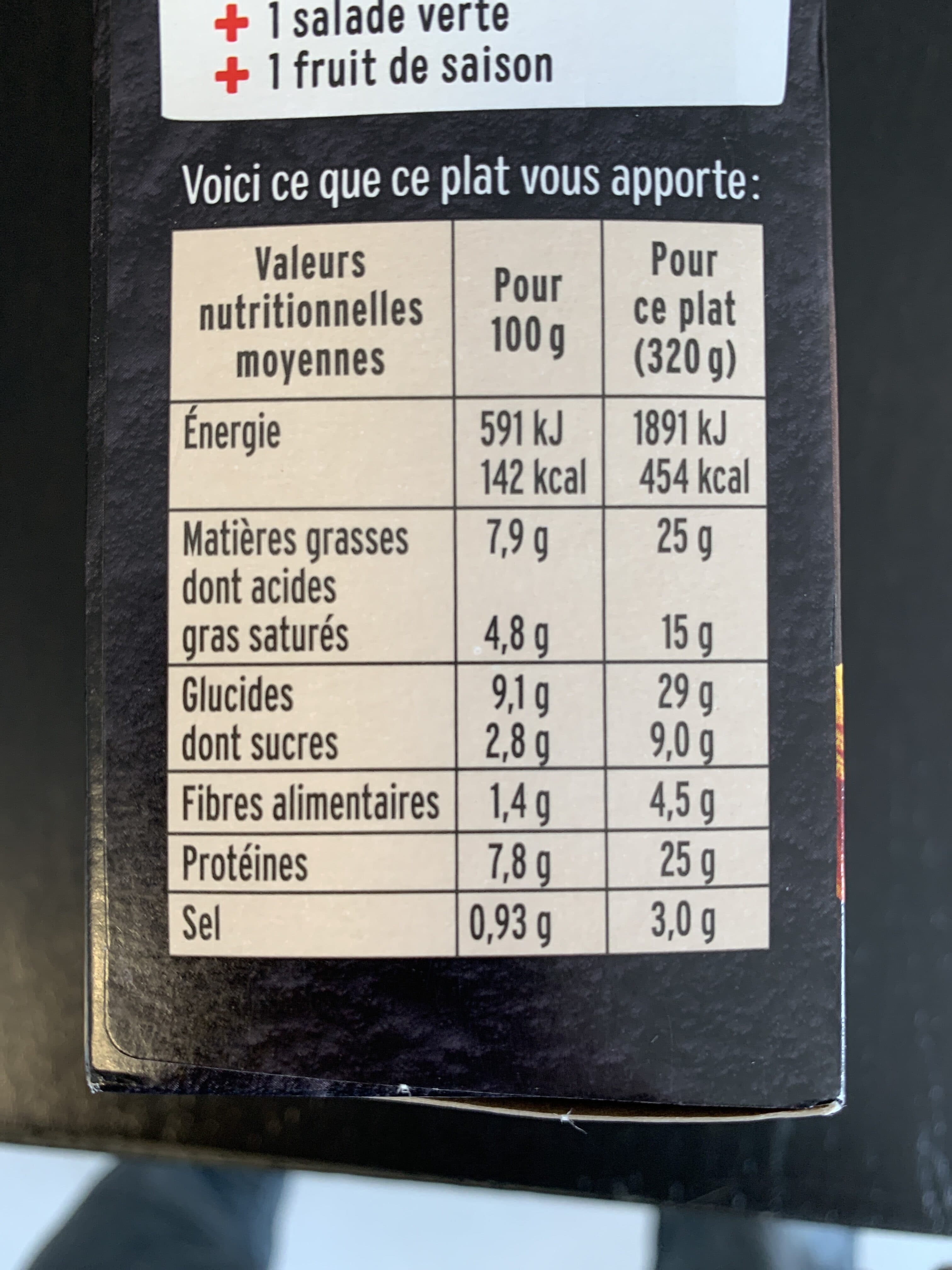 Fleury Michon Le Parmentier de Canard lentement confit packshot