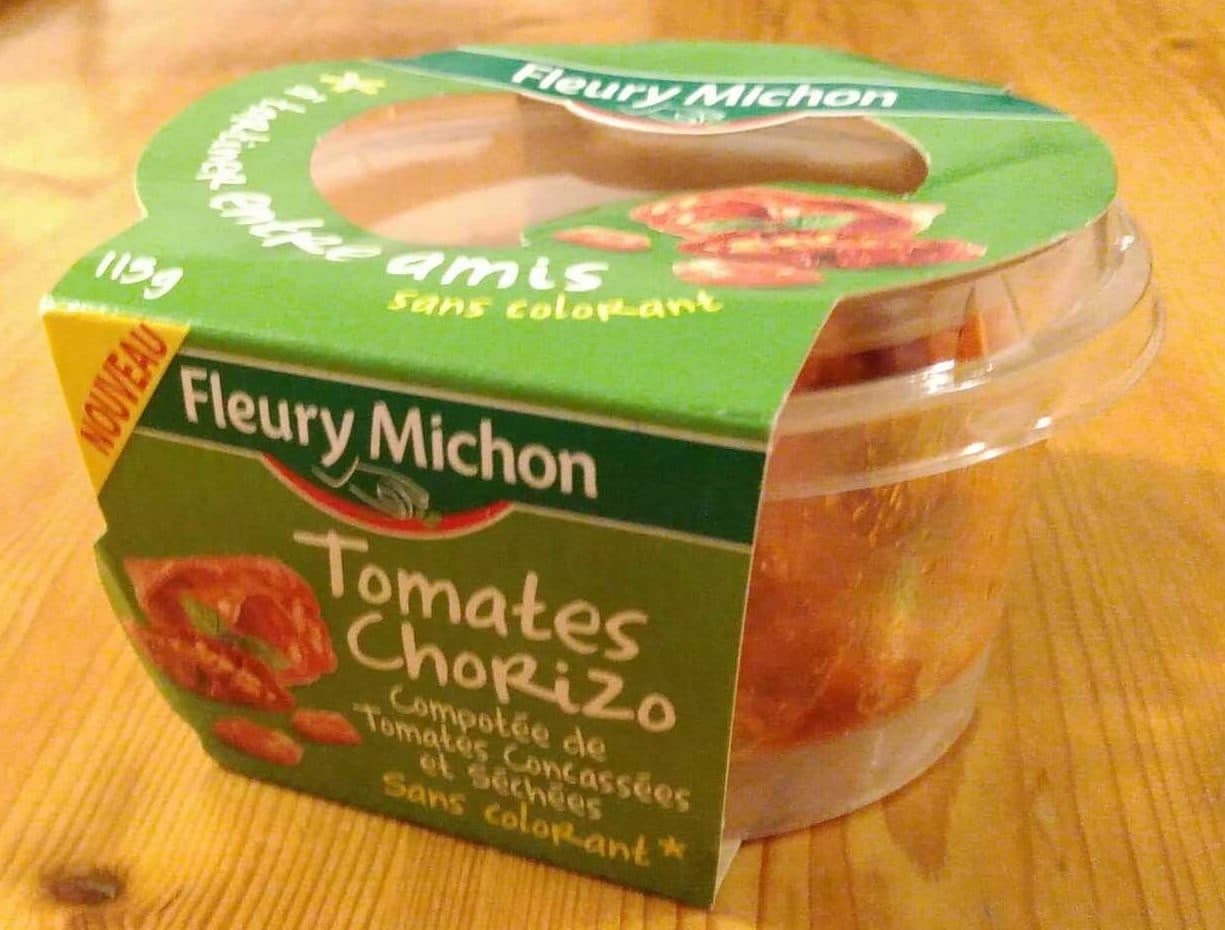 Fleury Michon Tomates Chorizo à tartiner packshot