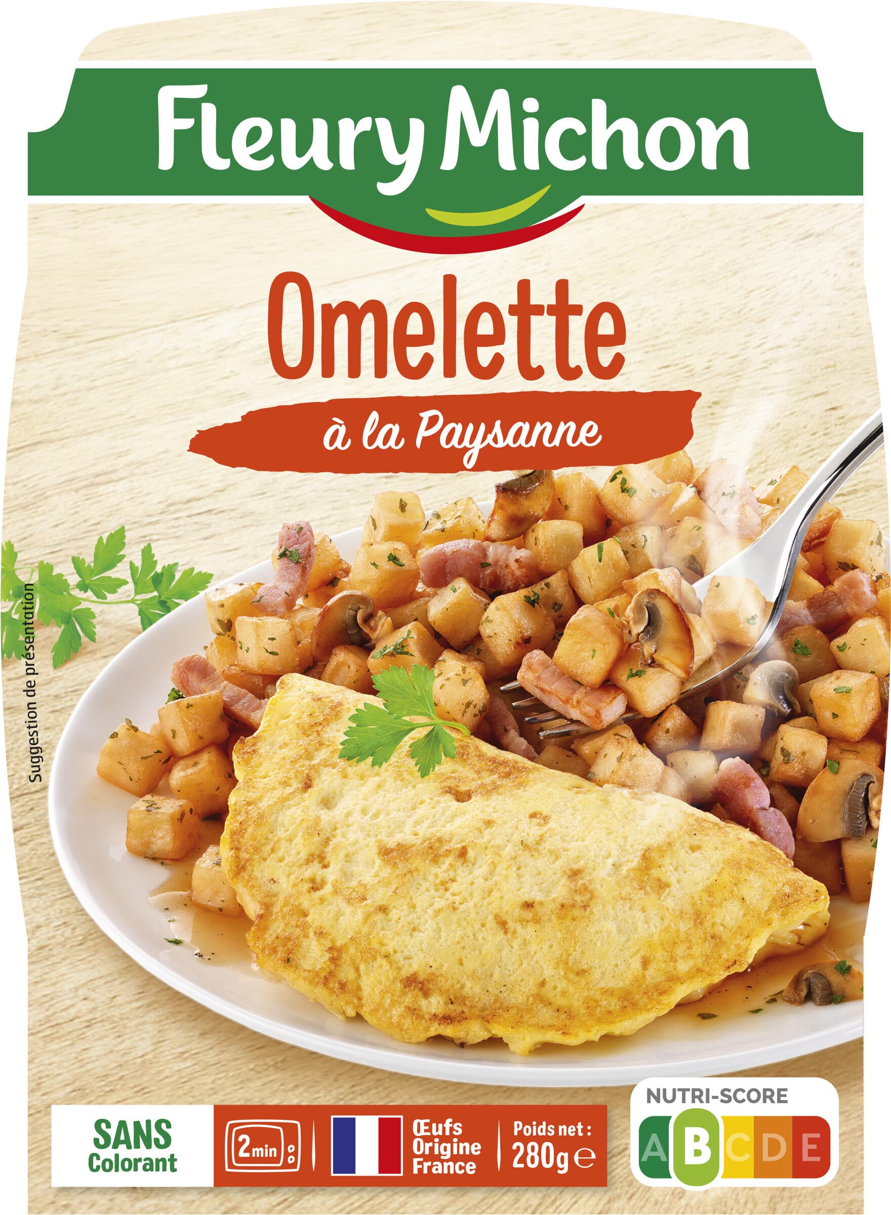 Fleury Michon Omelette à la Paysanne packshot