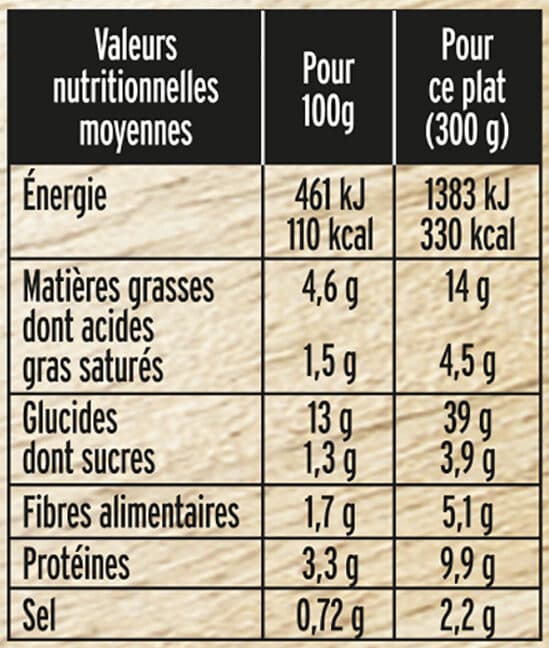 Fleury Michon Tagliatelles aux Légumes et Curry Vert packshot