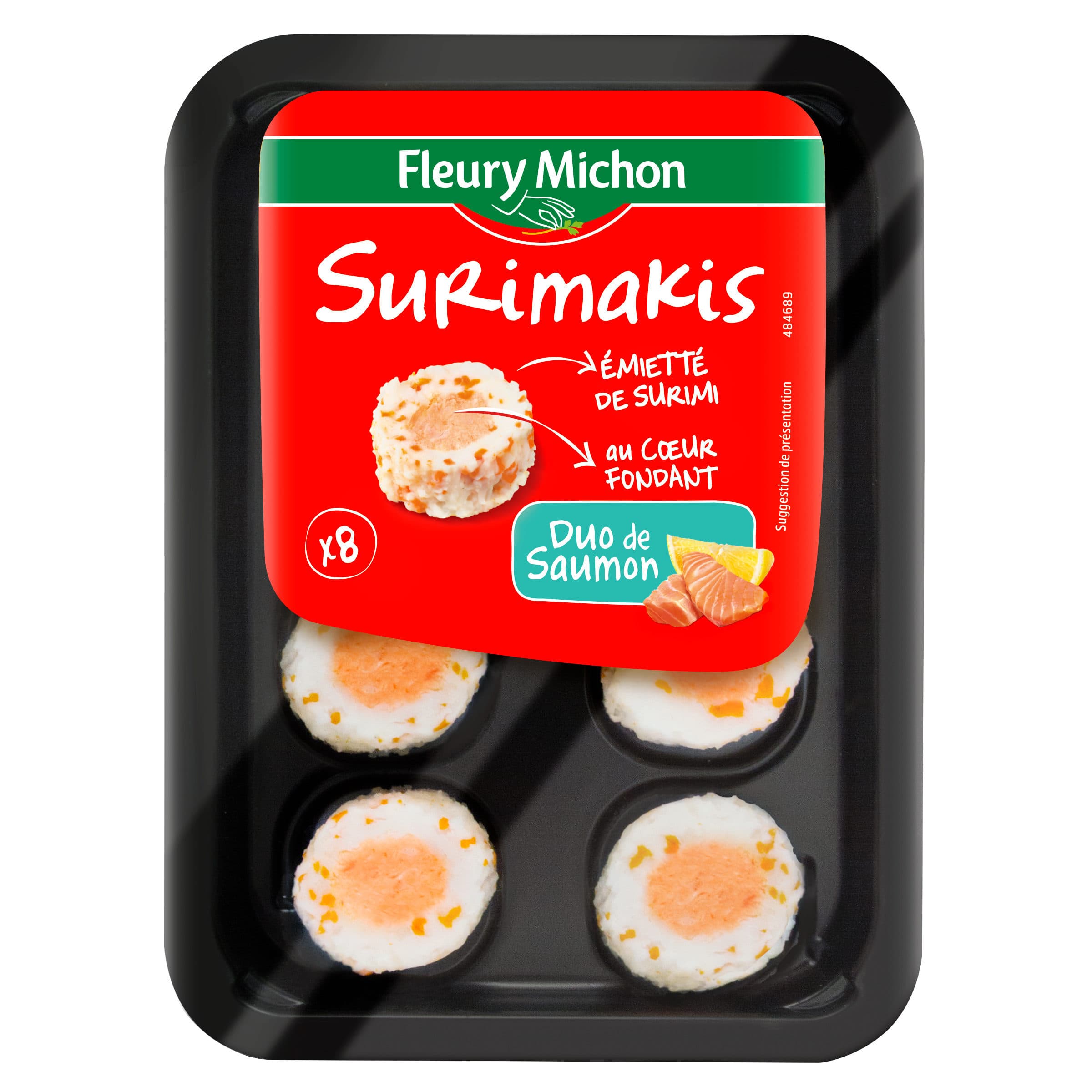 Fleury Michon 8 surimaki duo de saumon packshot