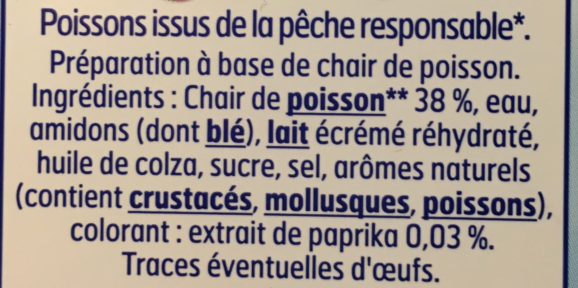 Fleury Michon Le bâtonnet Moelleux packshot