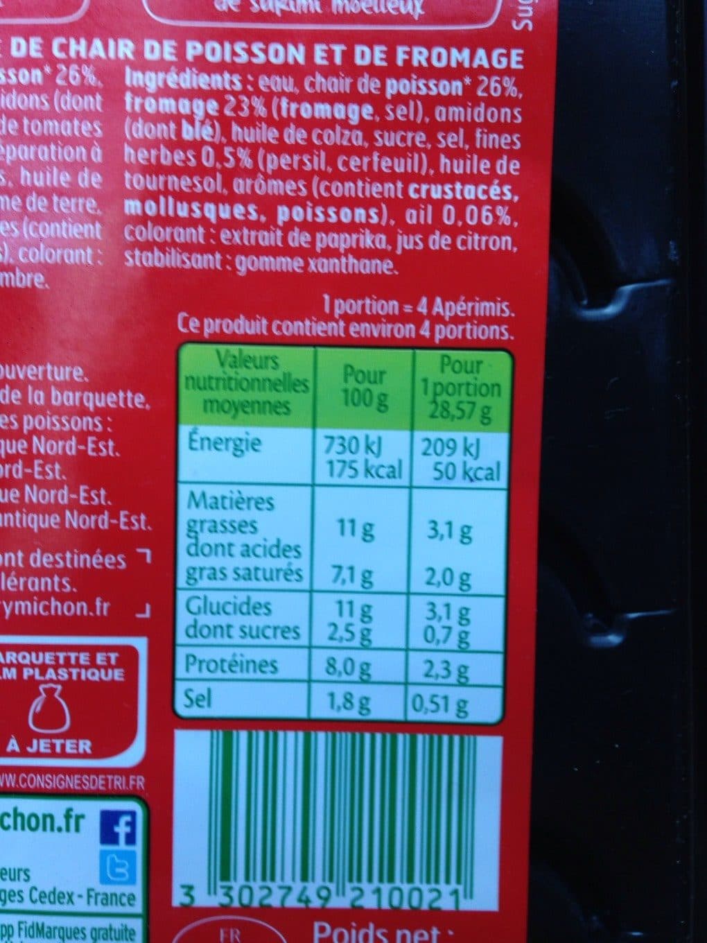 Fleury Michon 14 apérimis ail et fines herbes et tomate basilic packshot