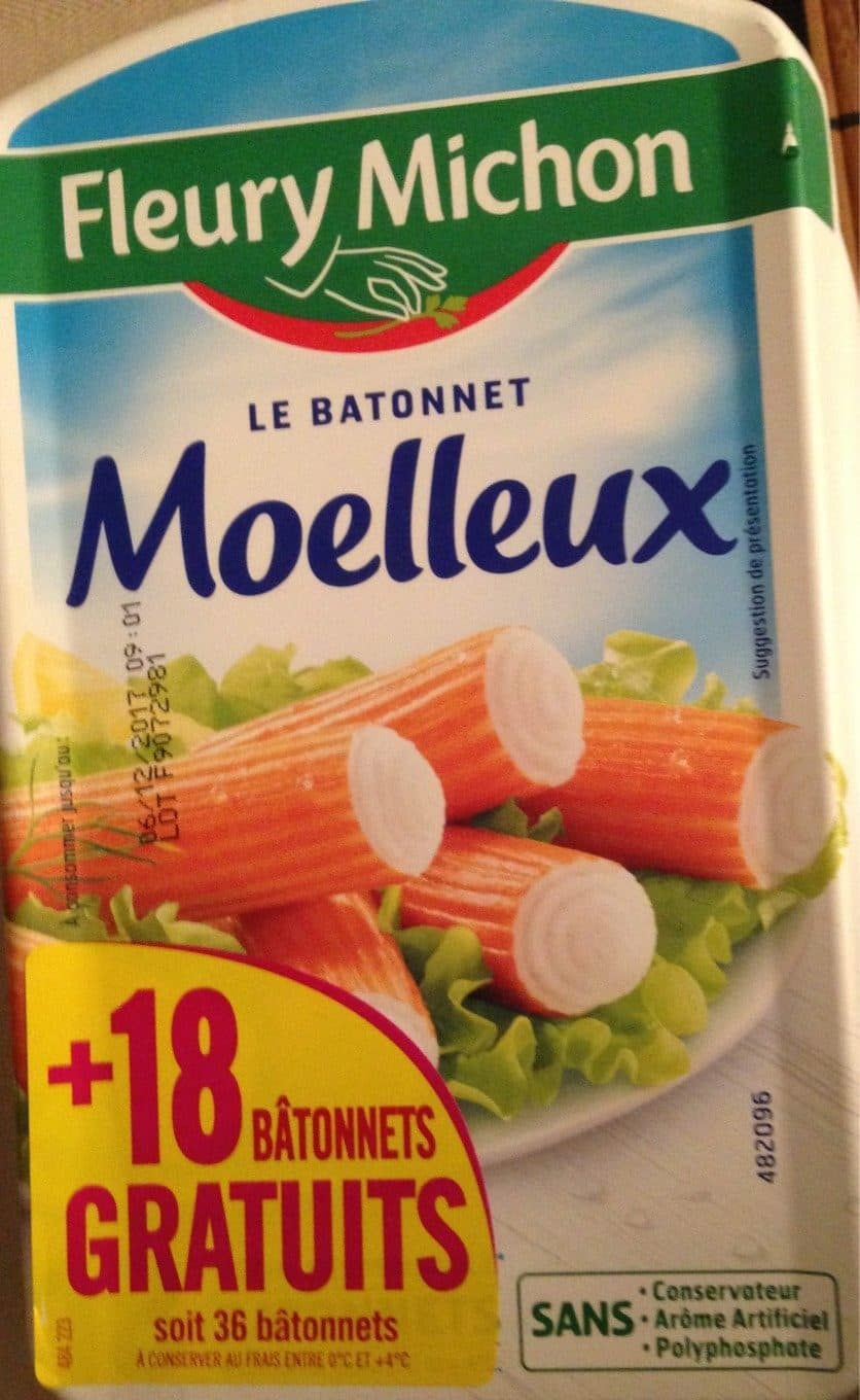 Fleury Michon Batonnet de crabe packshot