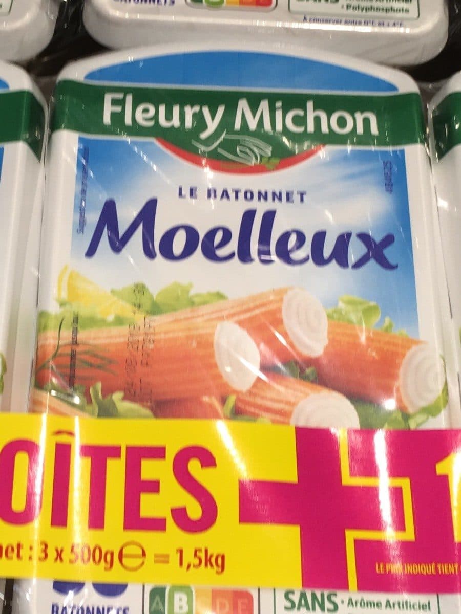 Fleury Michon Le Batonnet moelleux packshot
