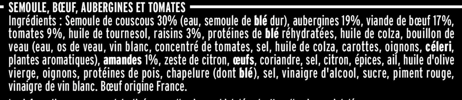 Fleury Michon Keftas de boeuf & semoule à l'orientale packshot