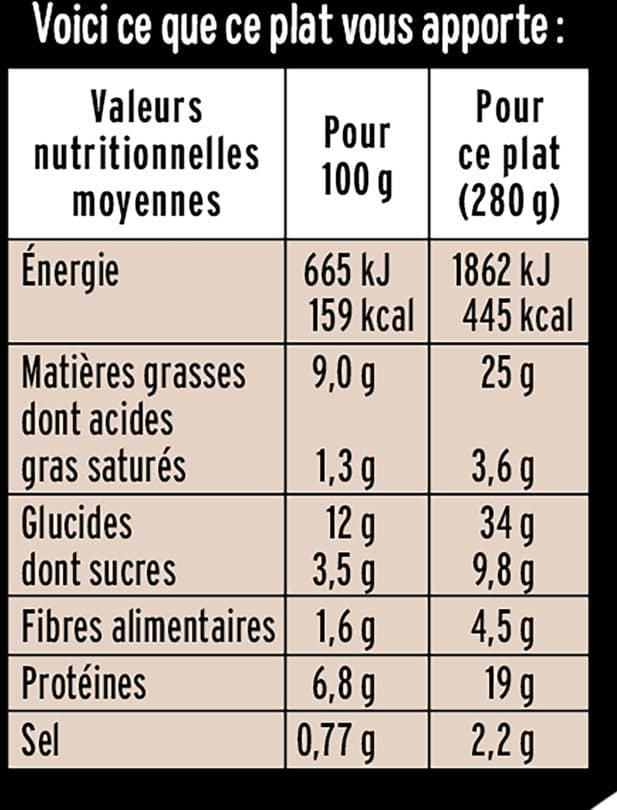 Fleury Michon Keftas de boeuf & semoule à l'orientale packshot