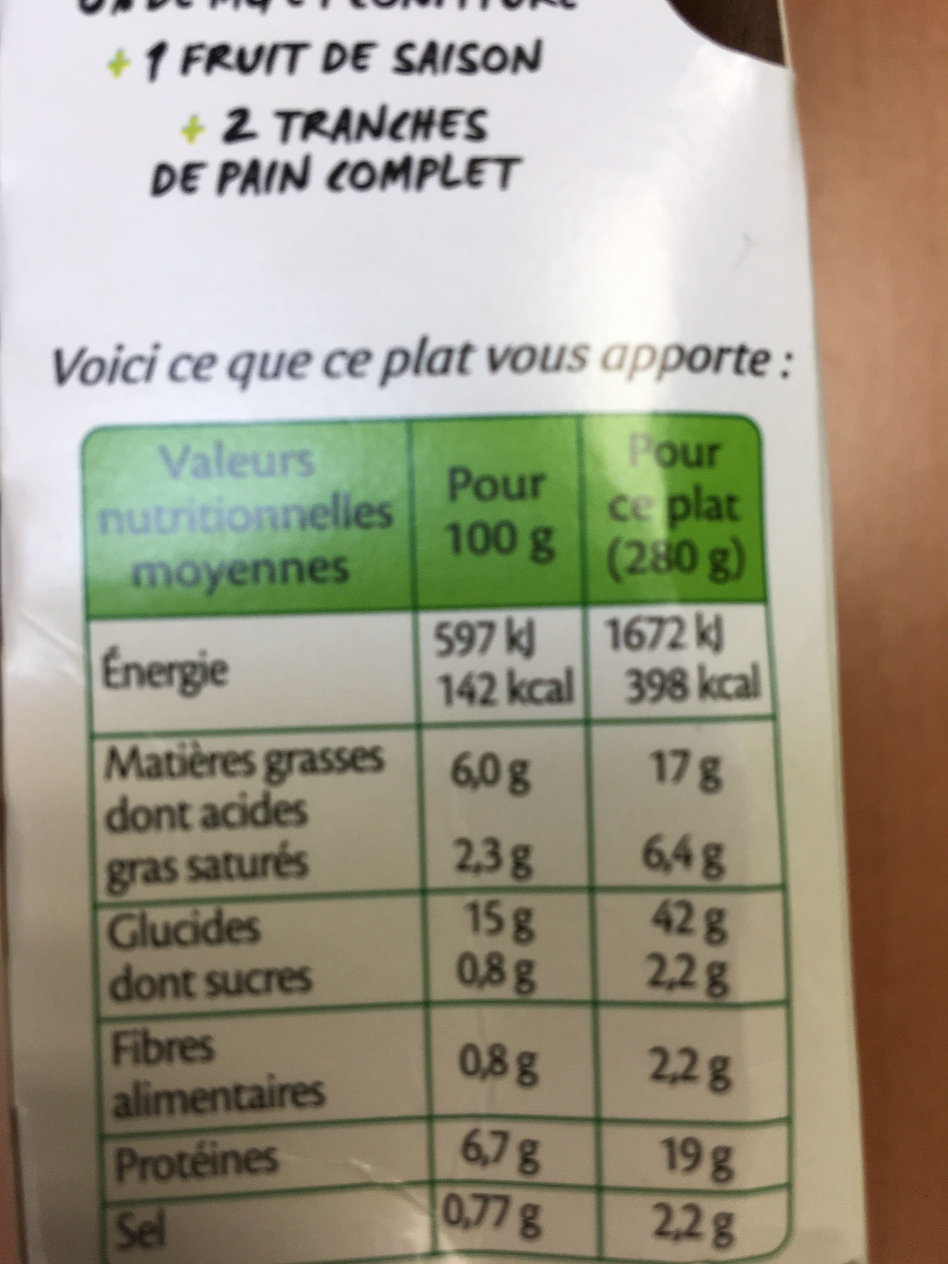 Fleury Michon Blanquette de poulet & riz packshot