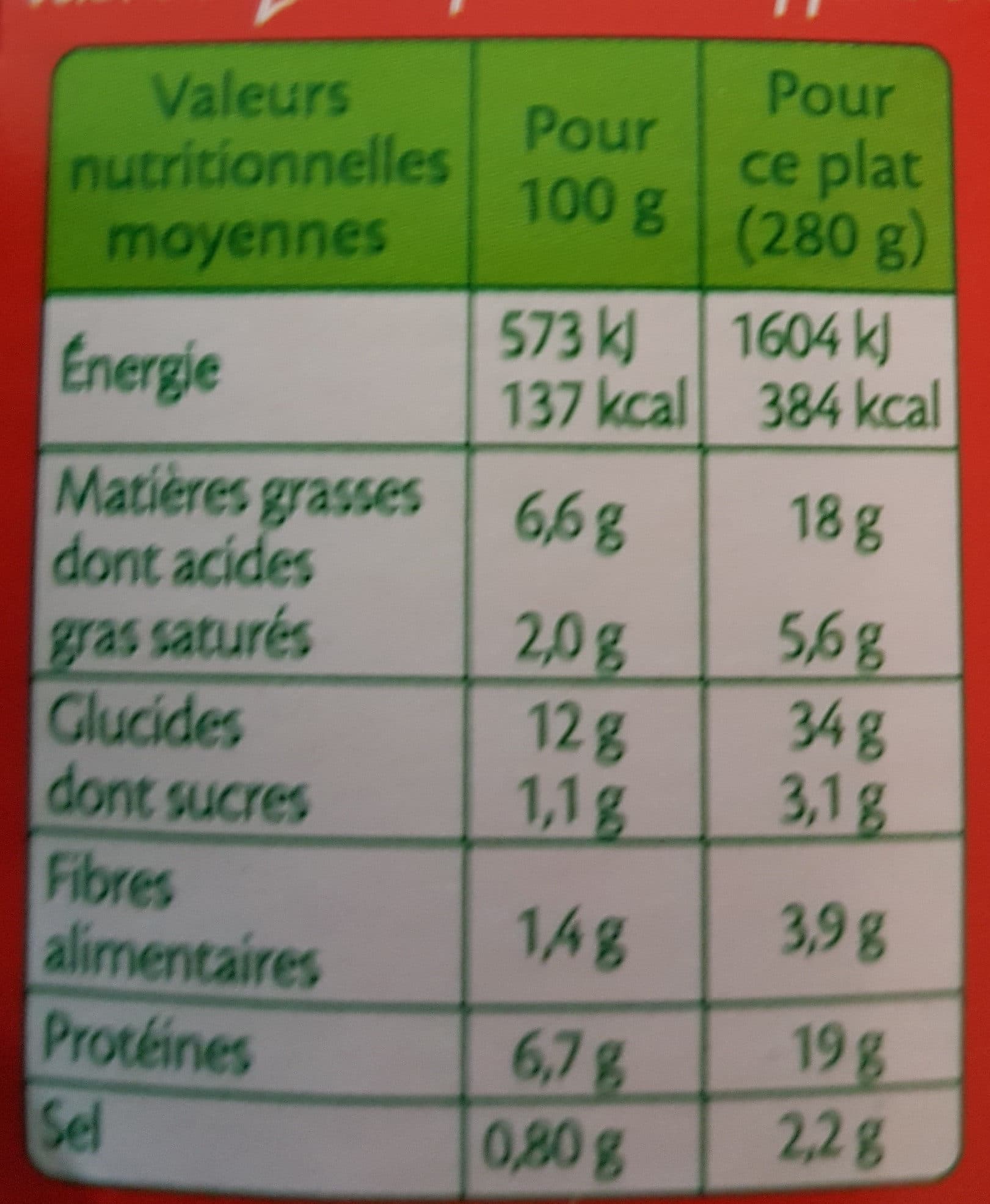 Fleury Michon Boeuf sauce poivre packshot
