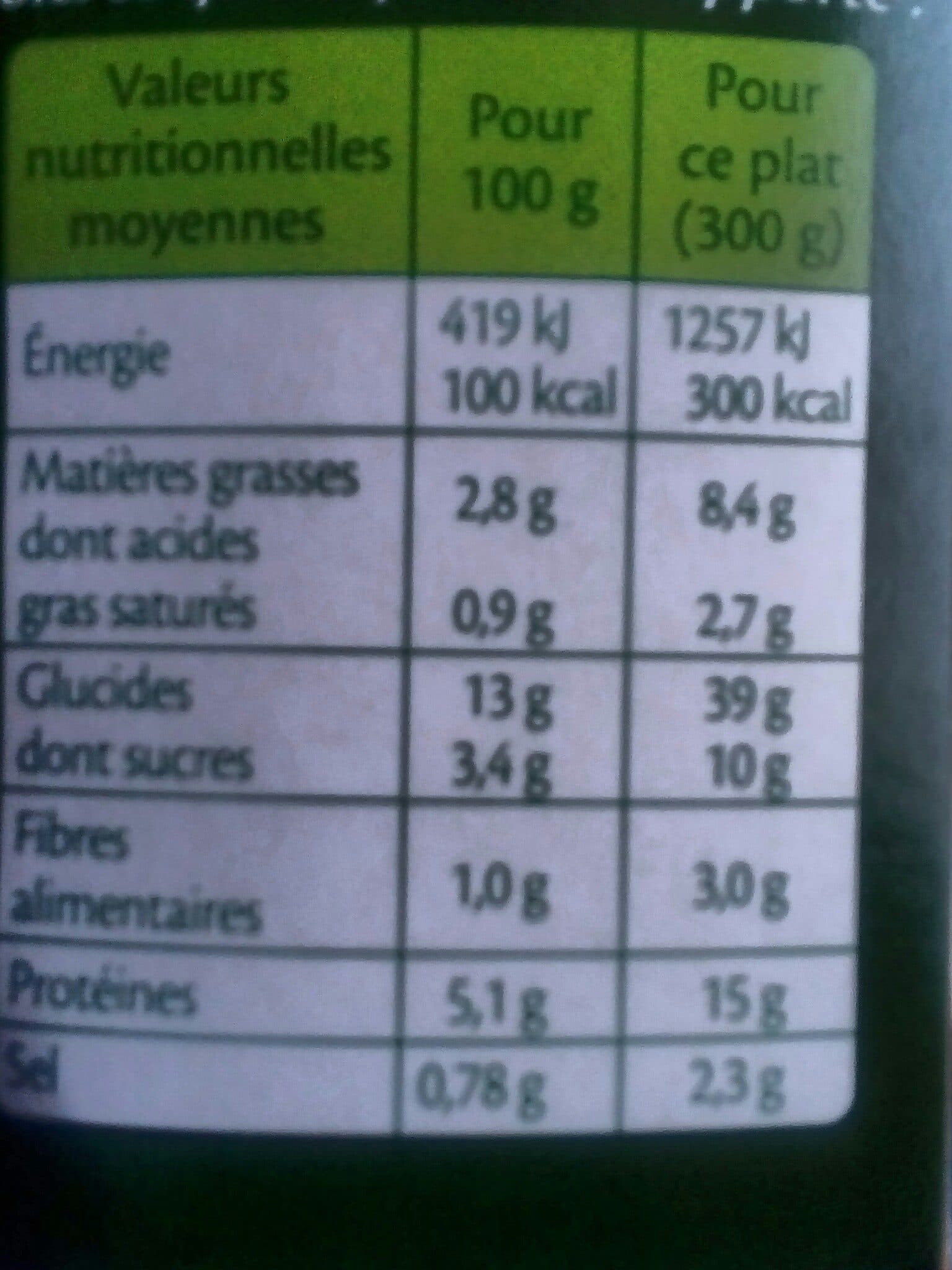 Fleury Michon Pâtes façon bolognaise packshot