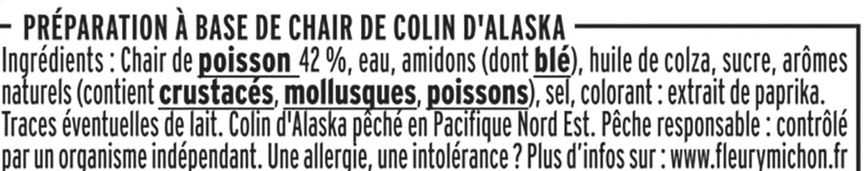 Fleury Michon Plaisir de la mer - Goût crustacé packshot