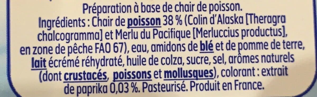 Fleury Michon Surimi pêche durable packshot