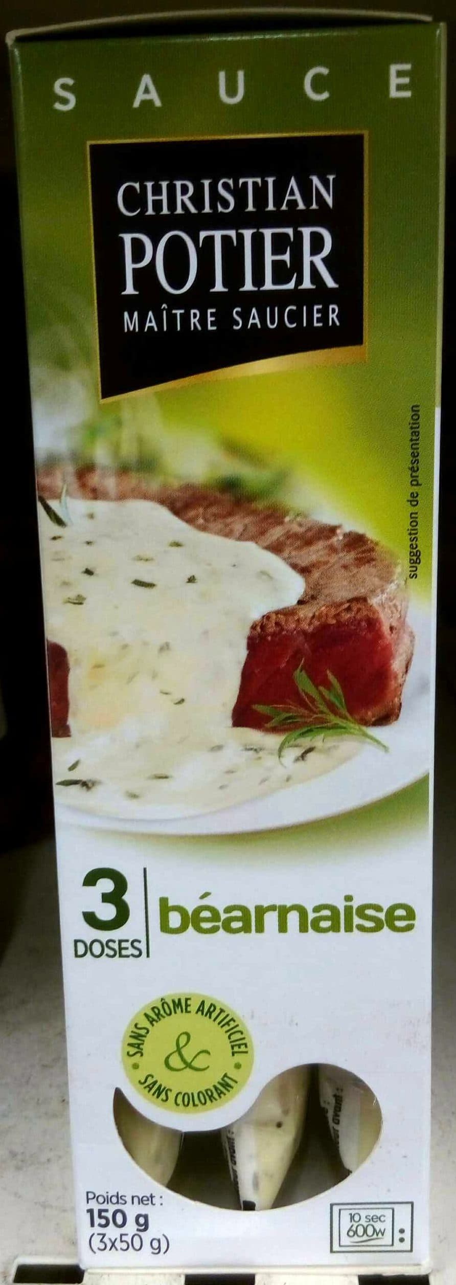 Christian Potier Sauce Béarnaise packshot