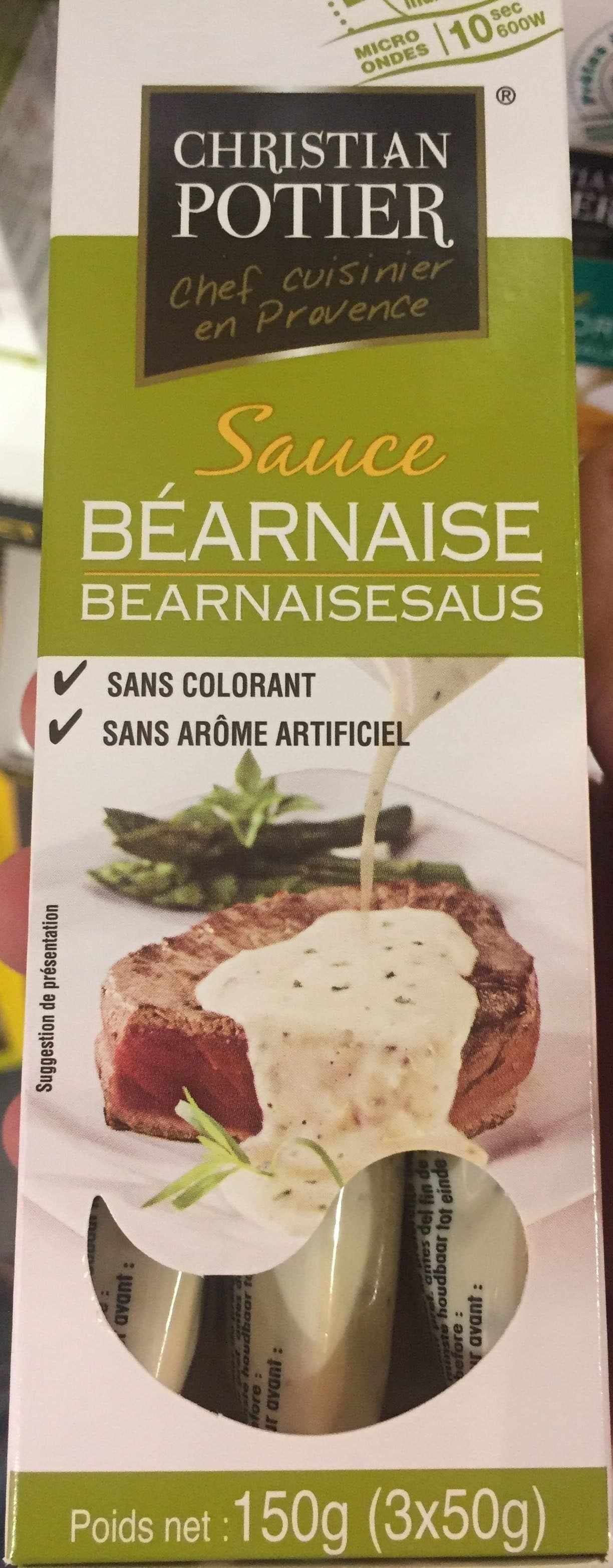 Christian Potier Sauce Béarnaise packshot