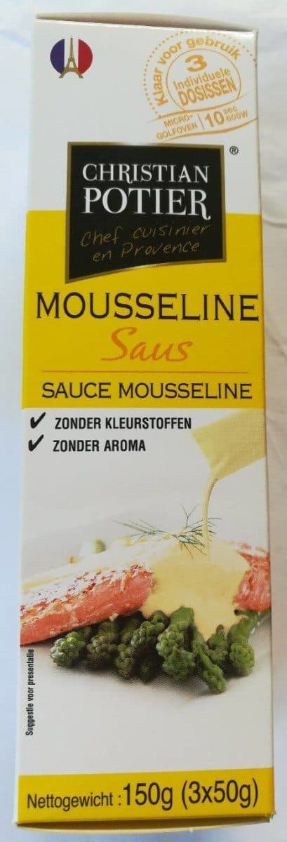 Christian Potier Sauce mousseline packshot