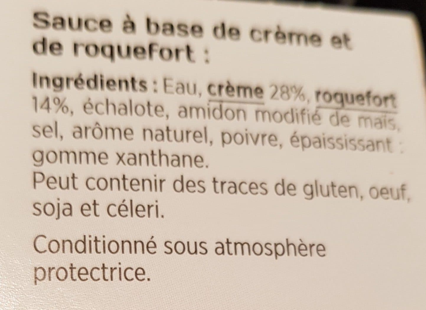 Sweet Sauce roquefort packshot