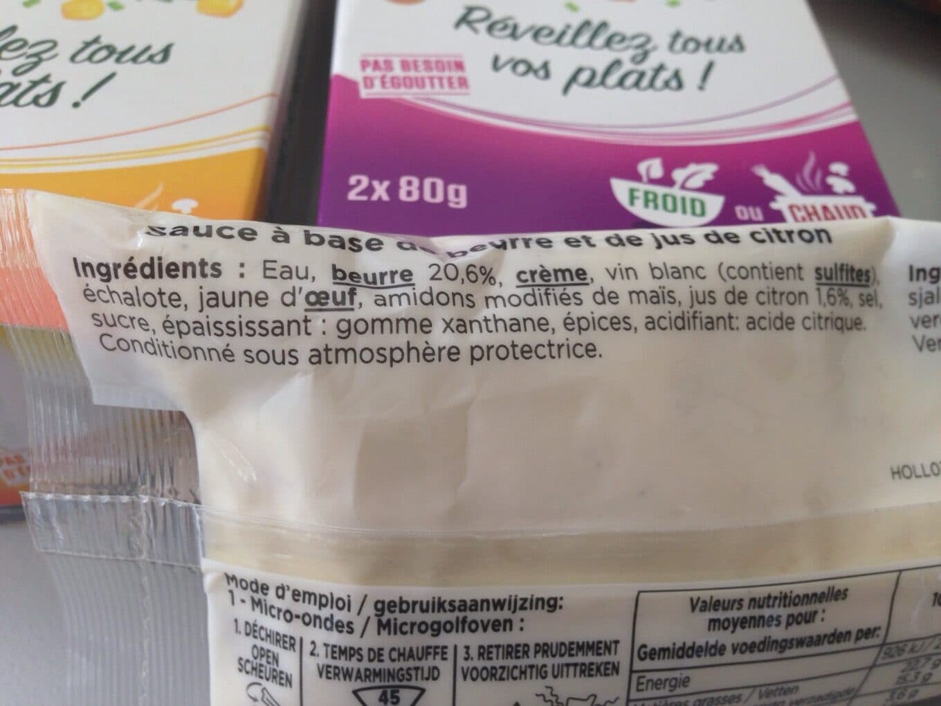 Christian potier Sauce hollandaise packshot