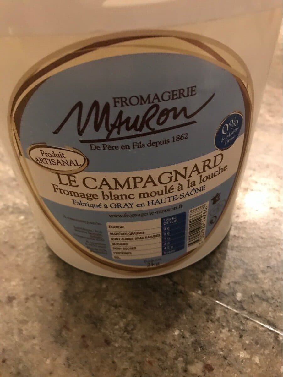 Fromagerie Mauron Le campagnard packshot
