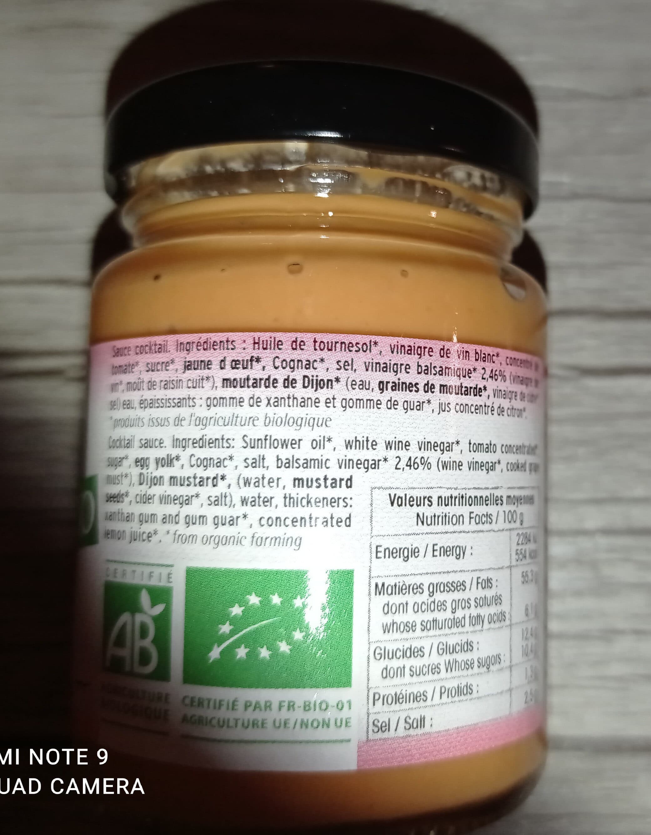 La Cuisine d'Autrefois Sauce Cocktail 100ML packshot
