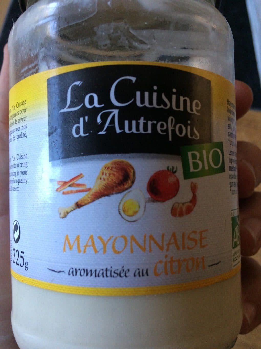 La Cuisine d’Autrefois Mayonnaise aromatisée au citron packshot