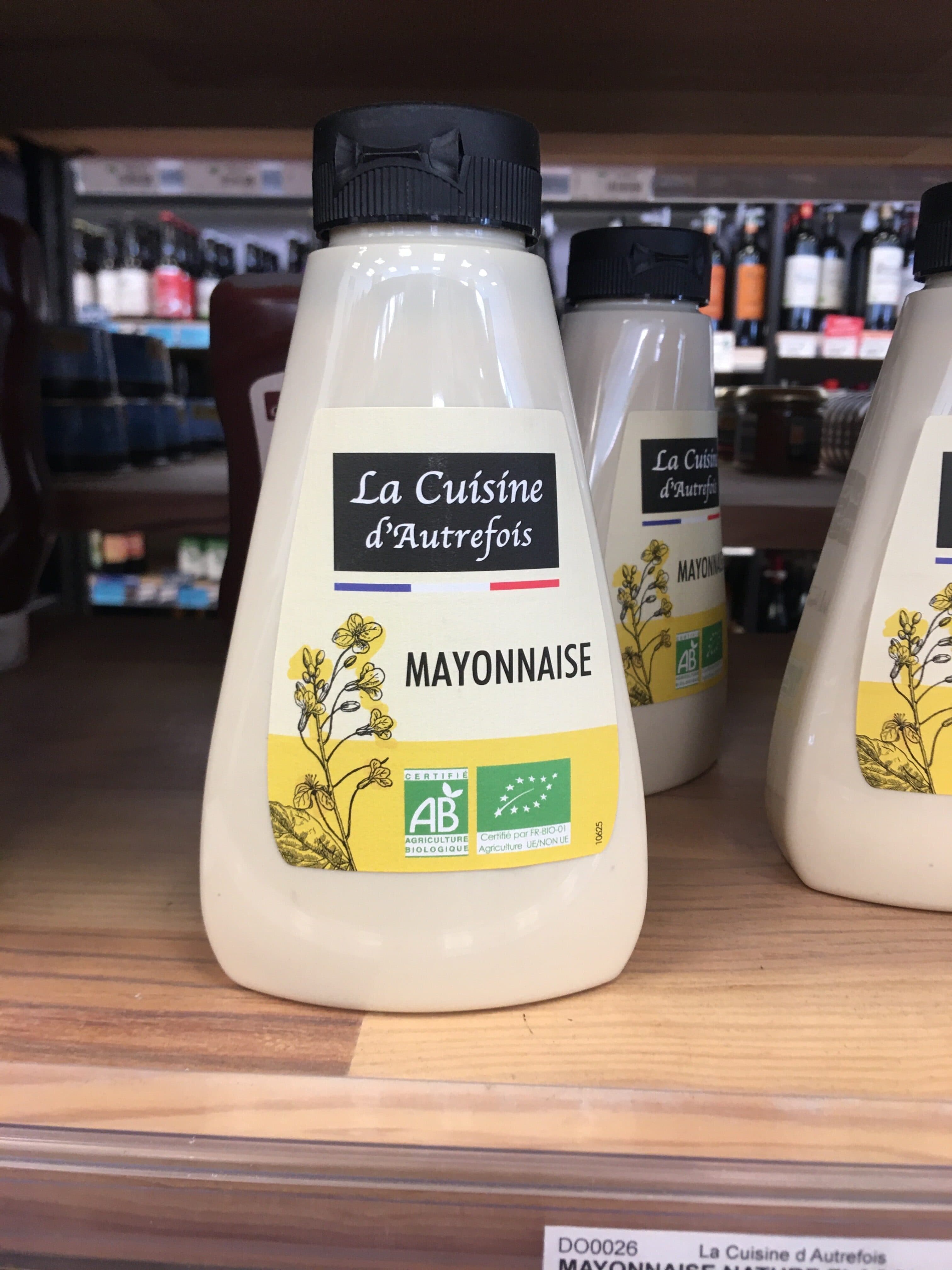 LA CUISINE D'AUTREFOIS Mayonnaise Nature packshot