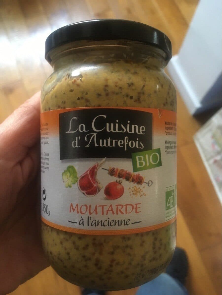 La cuisine d autrefois Moutarde a l'ancienne packshot