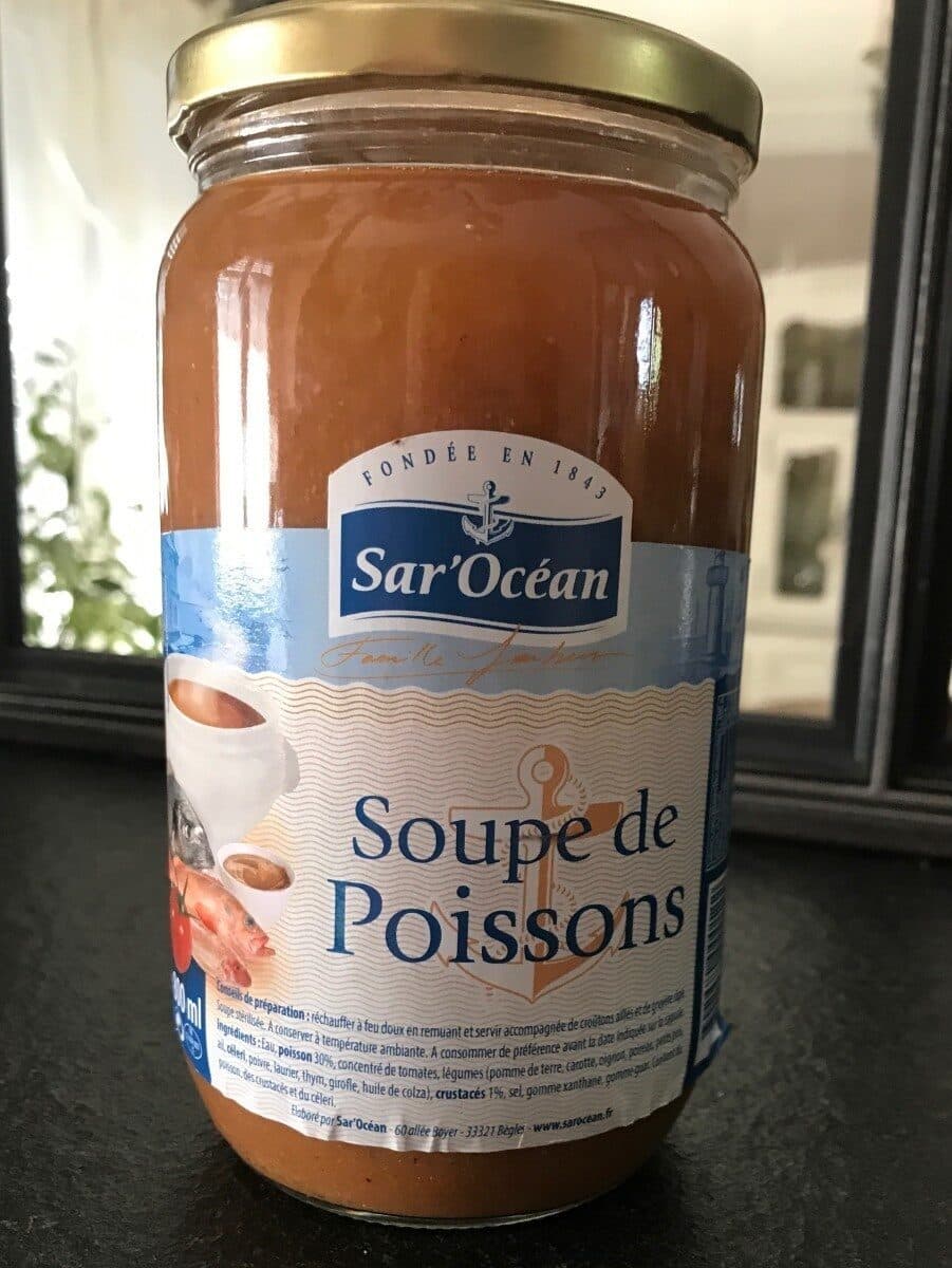 Sar'Océan Soupe de poisson packshot