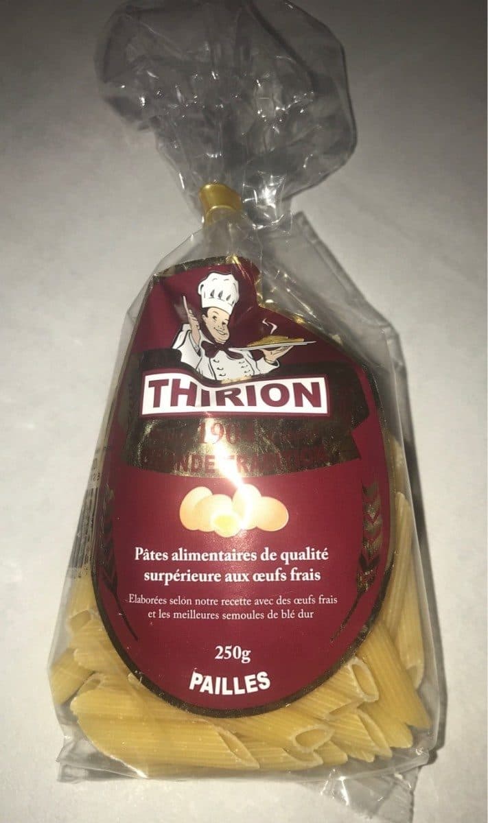 Open Food Facts Pâtes alimentaires de qualité supérieure aux œufs frais packshot